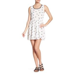 New baby doll print dress